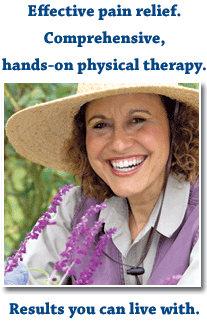 Effective pain relief. Comprehensive, hands-on physical therapy. Results you can live with.